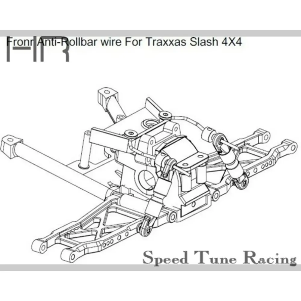 HR Front and Rear Sway Bar Set for Traxxas 4x4 Slash LCG 4x4 Slash 1/10 Rally
HR Front and Rear Sway Bar Set for Traxxas 4x4 Slash LCG 4x4 Slash 1/10 Rally