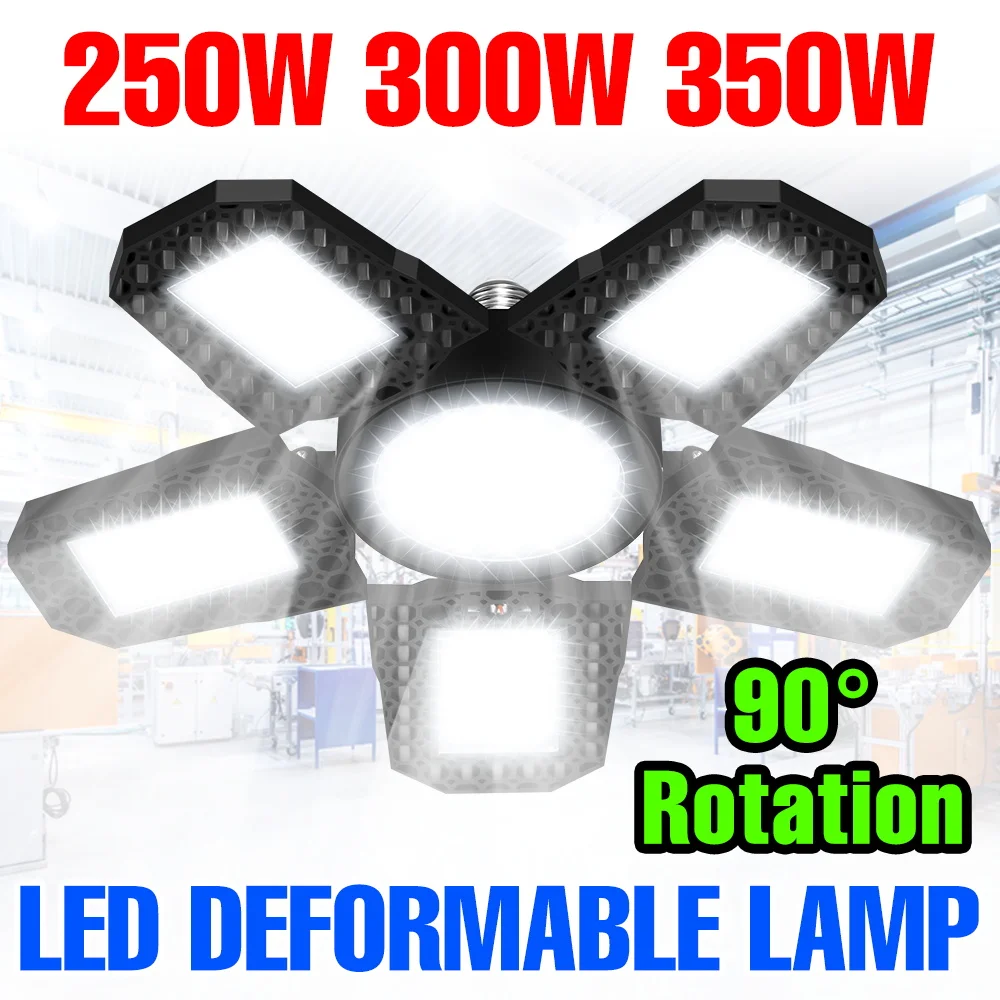 Светодиодная лампа 350 Вт E27/E26, складная, деформируемая, для гаража, высокопроизводительная, 220 В/110 В, прожектор для спортзалов, дома, склада, мастерской
Светодиодная лампа 350 Вт E27/E26, складная, деформируемая, для гаража, высокопроизводительная, 220 В/110 В, прожектор для спортзалов, дома, склада, мастерской