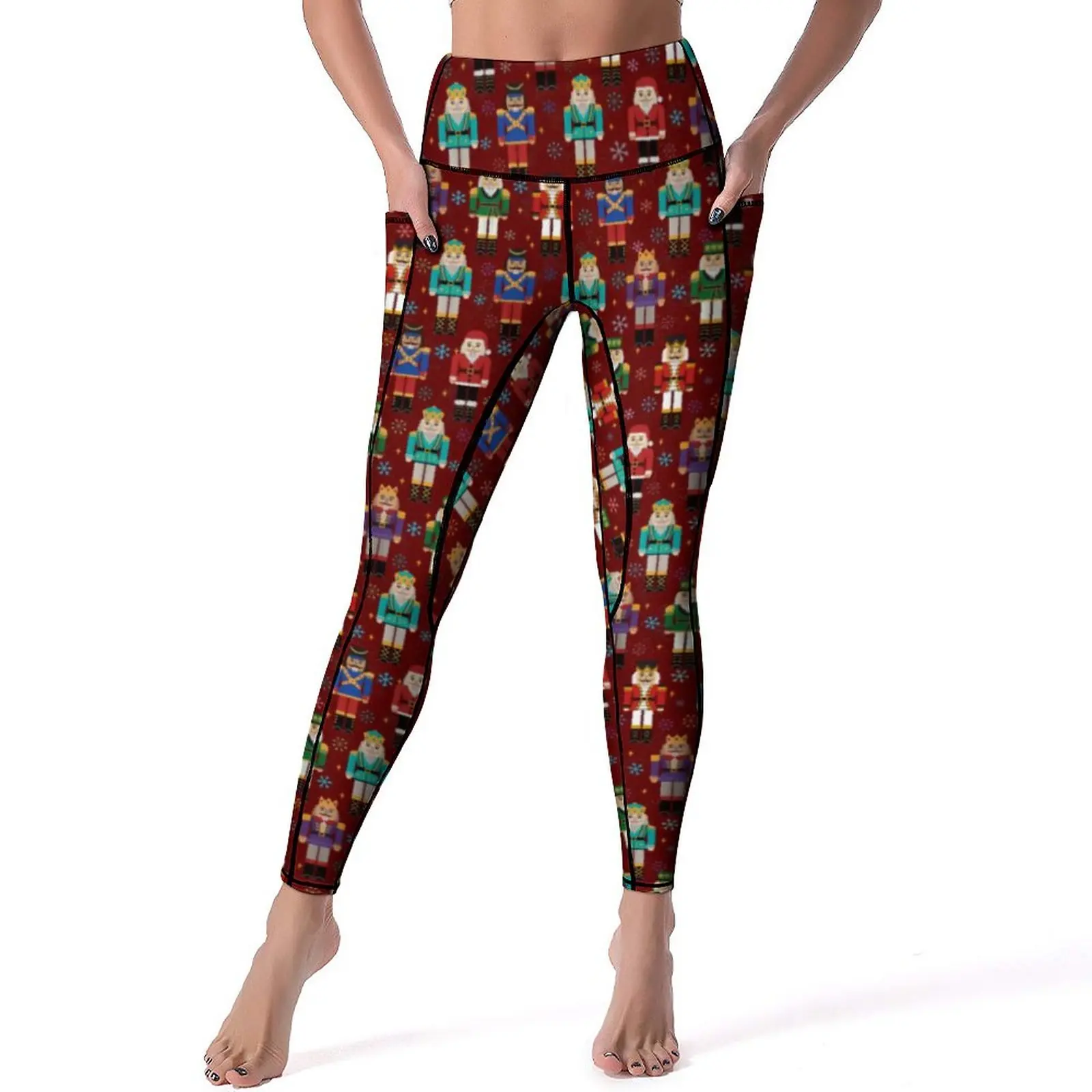 Christmas Nutcracker Yoga Pants Sexy Toy Soldier Print Design Leggings Push Up Gym Leggins Female Vintage Stretch Sports Tights
Christmas Nutcracker Yoga Pants Sexy Toy Soldier Print Design Leggings Push Up Gym Leggins Female Vintage Stretch Sports Tights
