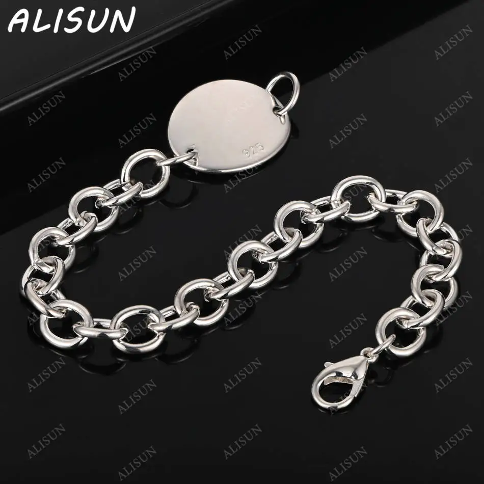 ALISUN 925 Sterling Silver Round Bracelets For Women Creativity Gifts Street All-match Party And Daily Wear
ALISUN 925 Sterling Silver Round Bracelets For Women Creativity Gifts Street All-match Party And Daily Wear