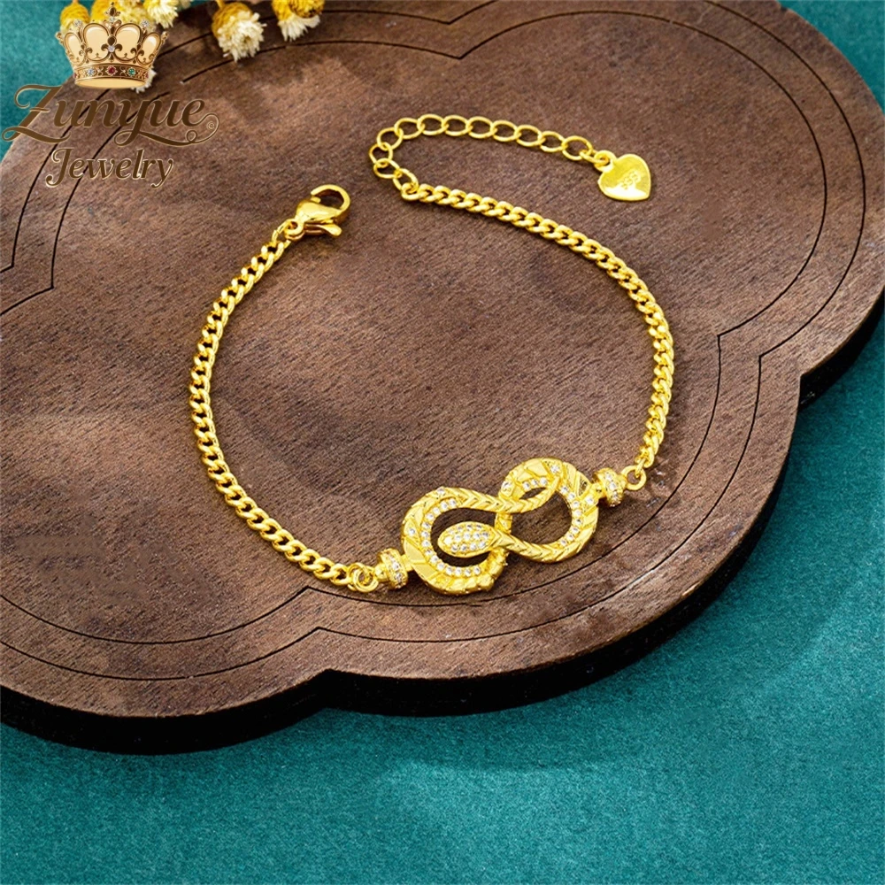 Sand Gold Coiled Snake Bracelet Luxury Quality Jewelry Best Selling Handicraft Fashion Jewelry Exquisite Elegant Popular Gift
Sand Gold Coiled Snake Bracelet Luxury Quality Jewelry Best Selling Handicraft Fashion Jewelry Exquisite Elegant Popular Gift