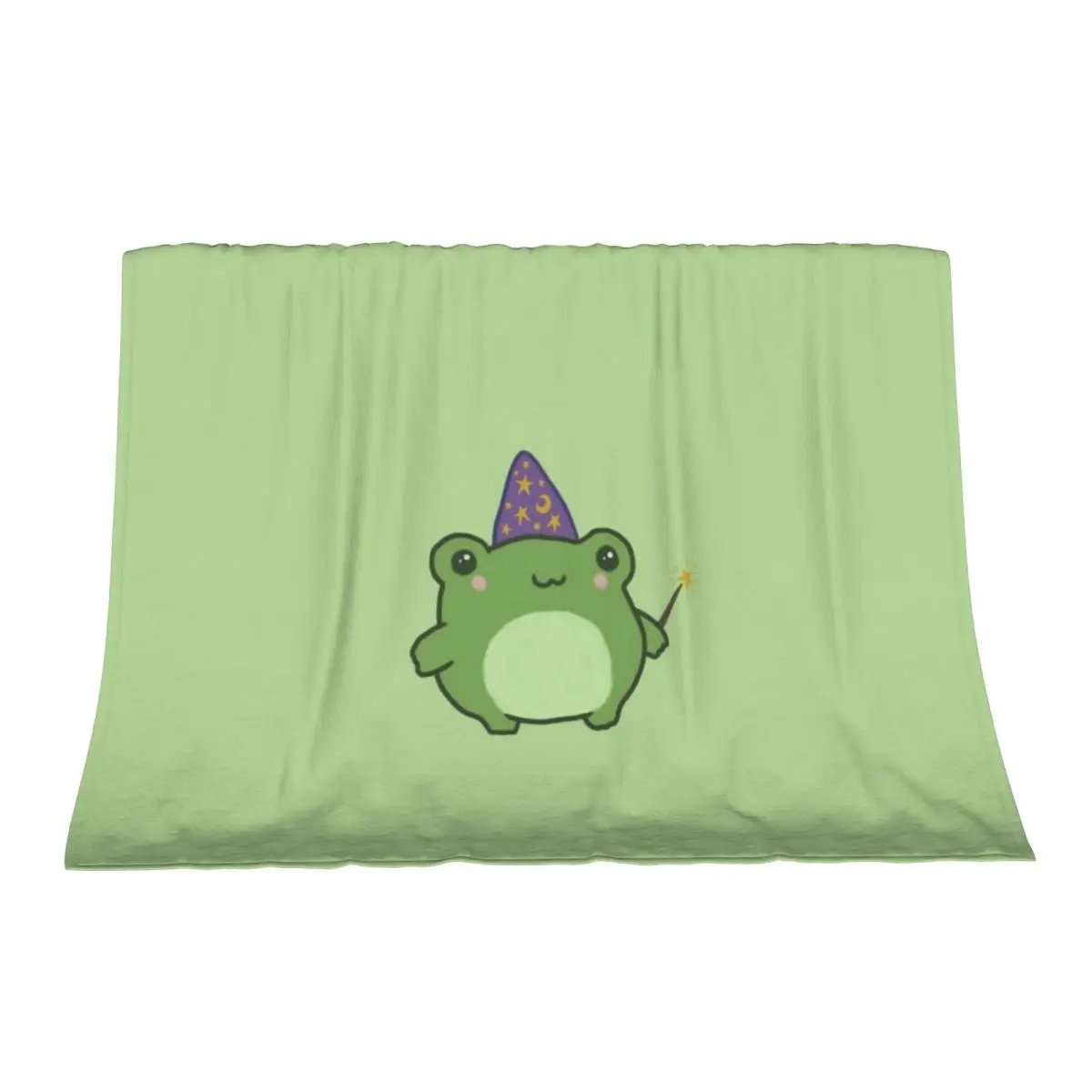 Chubby Frog Wizard: Cottagecore Kawaii Toad with Magic Wand, Purple Cap, Ideal Fantasy Gift for Teens and Kids Throw Blanket
Chubby Frog Wizard: Cottagecore Kawaii Toad with Magic Wand, Purple Cap, Ideal Fantasy Gift for Teens and Kids Throw Blanket