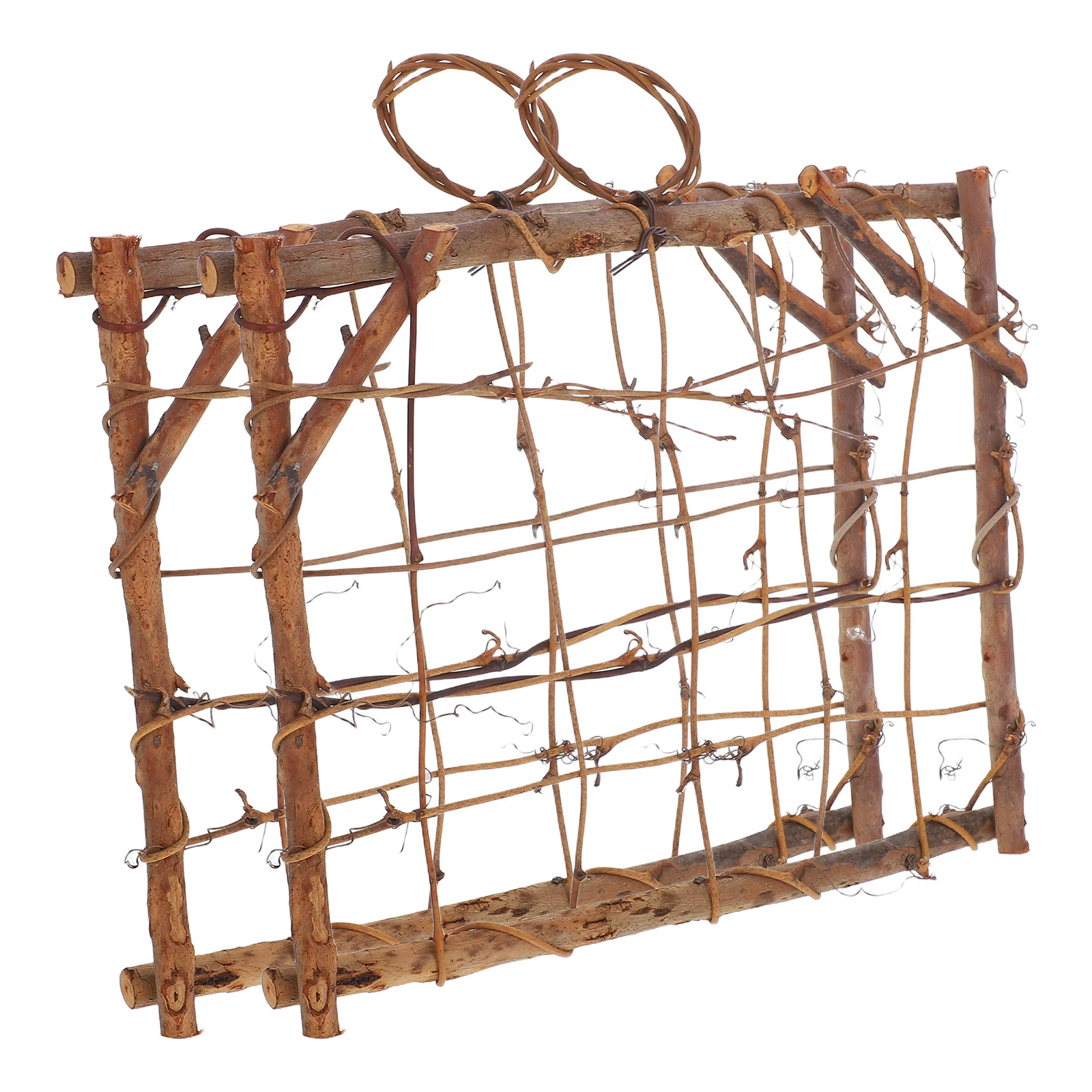 2Pcs Air Plant Stand Rustic Wooden Vine Wall Hanging Decorative Pocket Shelf Arrangement for Plants Tillandsia Planter
2Pcs Air Plant Stand Rustic Wooden Vine Wall Hanging Decorative Pocket Shelf Arrangement for Plants Tillandsia Planter