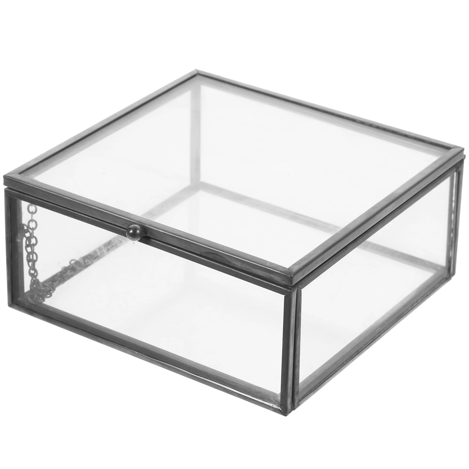Trinket Jewelry Storage Box Decorative Container Perfume Black Glass Boxes Baby
Trinket Jewelry Storage Box Decorative Container Perfume Black Glass Boxes Baby