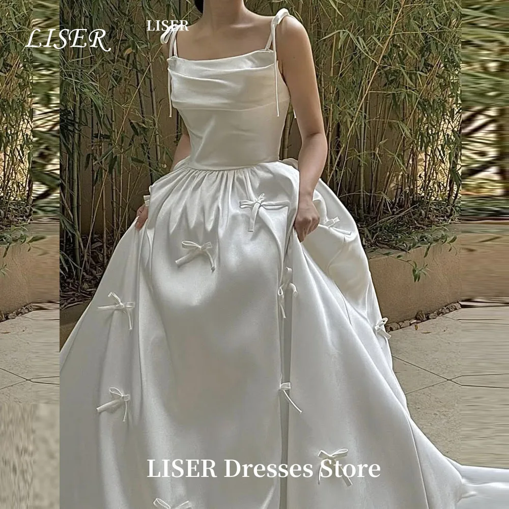 Liser Strapless Bowknot A-Line Korea Wedding Dresses Soft Tulle Elegant Bridal Gowns 웨딩드레스 Customized Corsets Photo Shoot
Liser Strapless Bowknot A-Line Korea Wedding Dresses Soft Tulle Elegant Bridal Gowns 웨딩드레스 Customized Corsets Photo Shoot