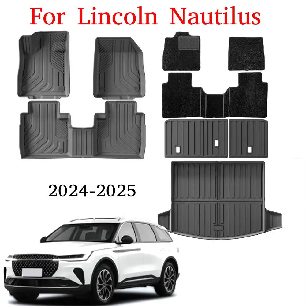 For Lincoln Nautilus 2024 2025 LHD TPE 3D Floor Mats All Weather Front Rear Cargo Liner Trunk Mat Waterproof Anti-Slip Foot Pads
For Lincoln Nautilus 2024 2025 LHD TPE 3D Floor Mats All Weather Front Rear Cargo Liner Trunk Mat Waterproof Anti-Slip Foot Pads