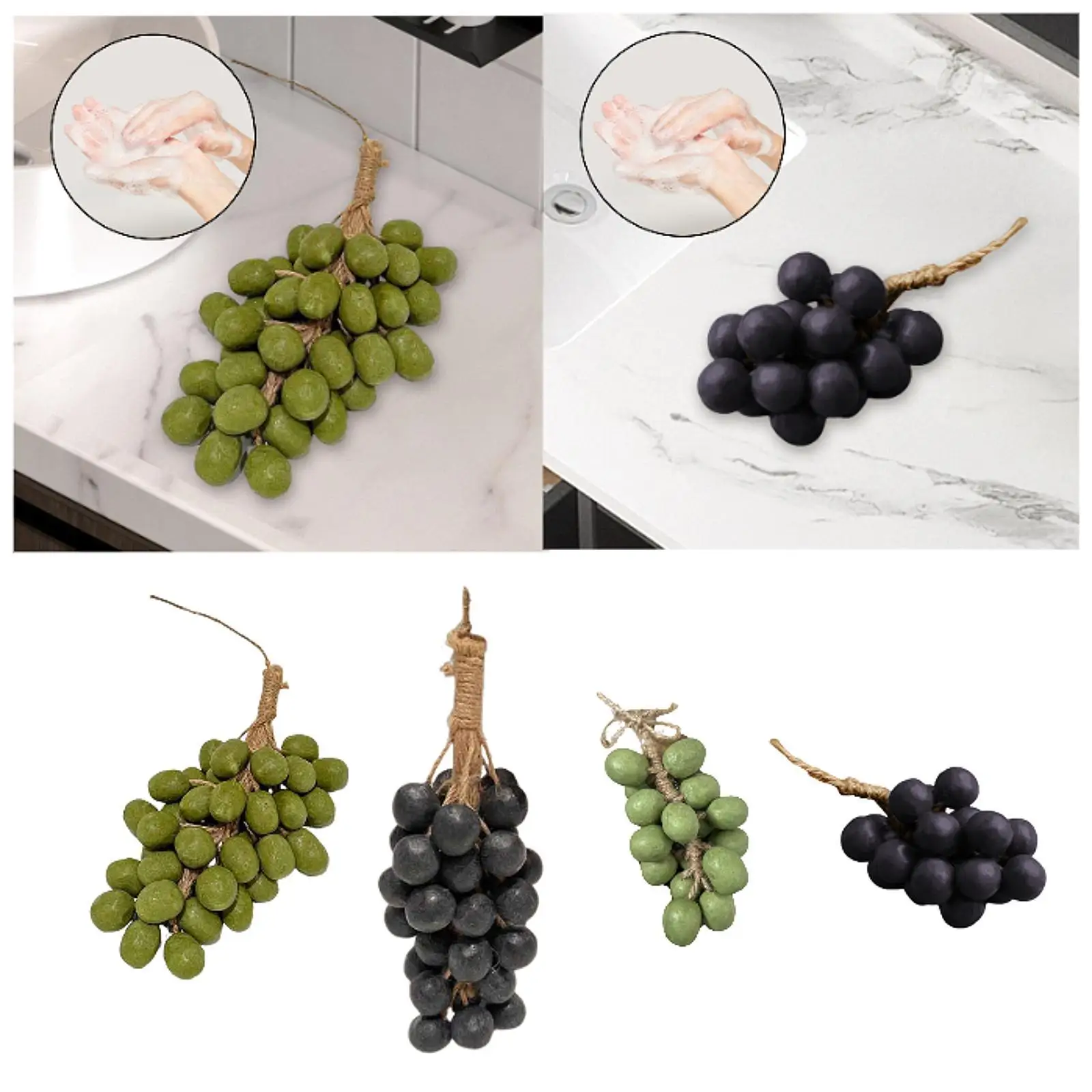 Grape Shape Soap Creative Birthday Gift Deep Cleansing Scent Hanging Decoration for Family Wife Women Men Bathroom
Grape Shape Soap Creative Birthday Gift Deep Cleansing Scent Hanging Decoration for Family Wife Women Men Bathroom