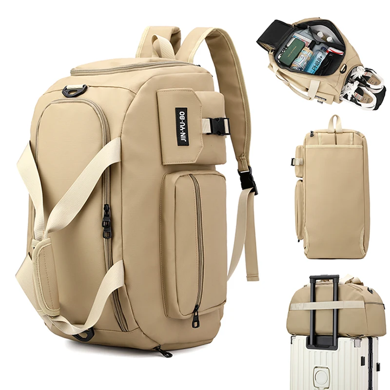 Travel Duffel Bag with Shoes Pocket Outdoor Business Trip Short Distance Luggage Handbag Dry Wet Fitness Gym Yoga Backpack
Travel Duffel Bag with Shoes Pocket Outdoor Business Trip Short Distance Luggage Handbag Dry Wet Fitness Gym Yoga Backpack
