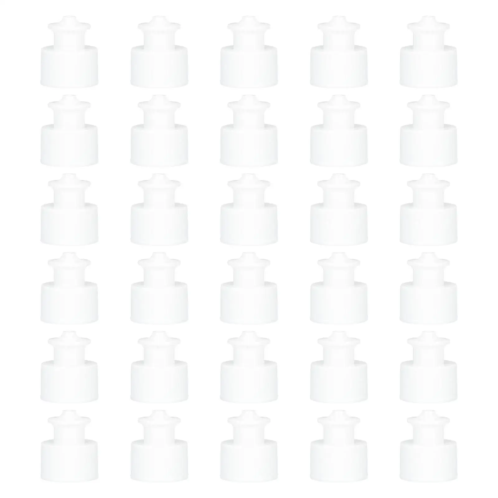 30 Pcs Sports Bottle Caps Leak Proof Mineral Water Tops Durable PE Material Pull Cover Replacement White Outdoor Tools
30 Pcs Sports Bottle Caps Leak Proof Mineral Water Tops Durable PE Material Pull Cover Replacement White Outdoor Tools