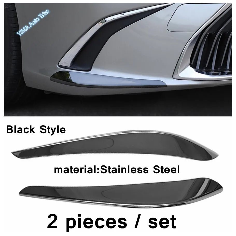 Stainless Steel Front Bumper Side Corner Anti-rub Protective Decoration Stripes Cover Trim For Lexus ES 2018 - 2023 Accessories
Stainless Steel Front Bumper Side Corner Anti-rub Protective Decoration Stripes Cover Trim For Lexus ES 2018 - 2023 Accessories