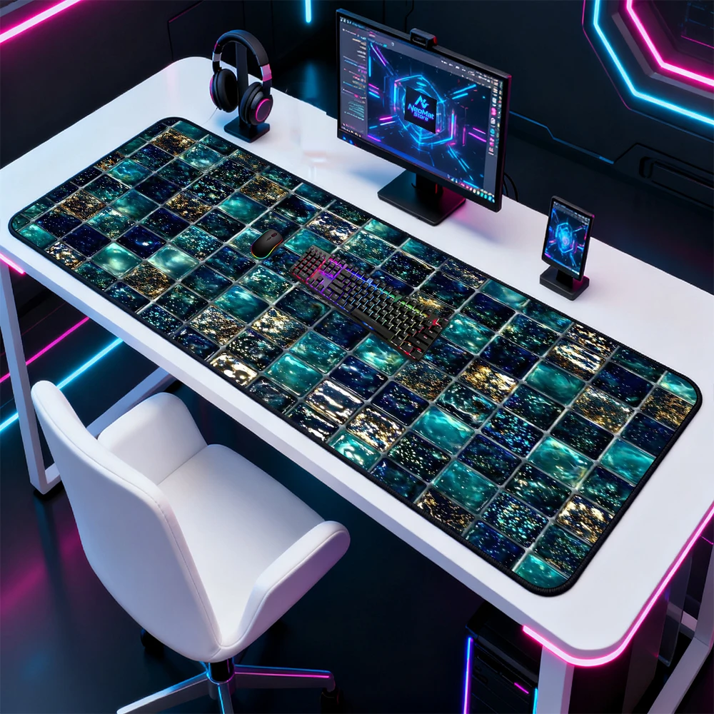 Starry Galaxy Mouse Pad Deskmat 120x60 Teal XXL Mousepad Large Deep Mosaic XXXL Premium Nonslip Pc Accessories
Starry Galaxy Mouse Pad Deskmat 120x60 Teal XXL Mousepad Large Deep Mosaic XXXL Premium Nonslip Pc Accessories