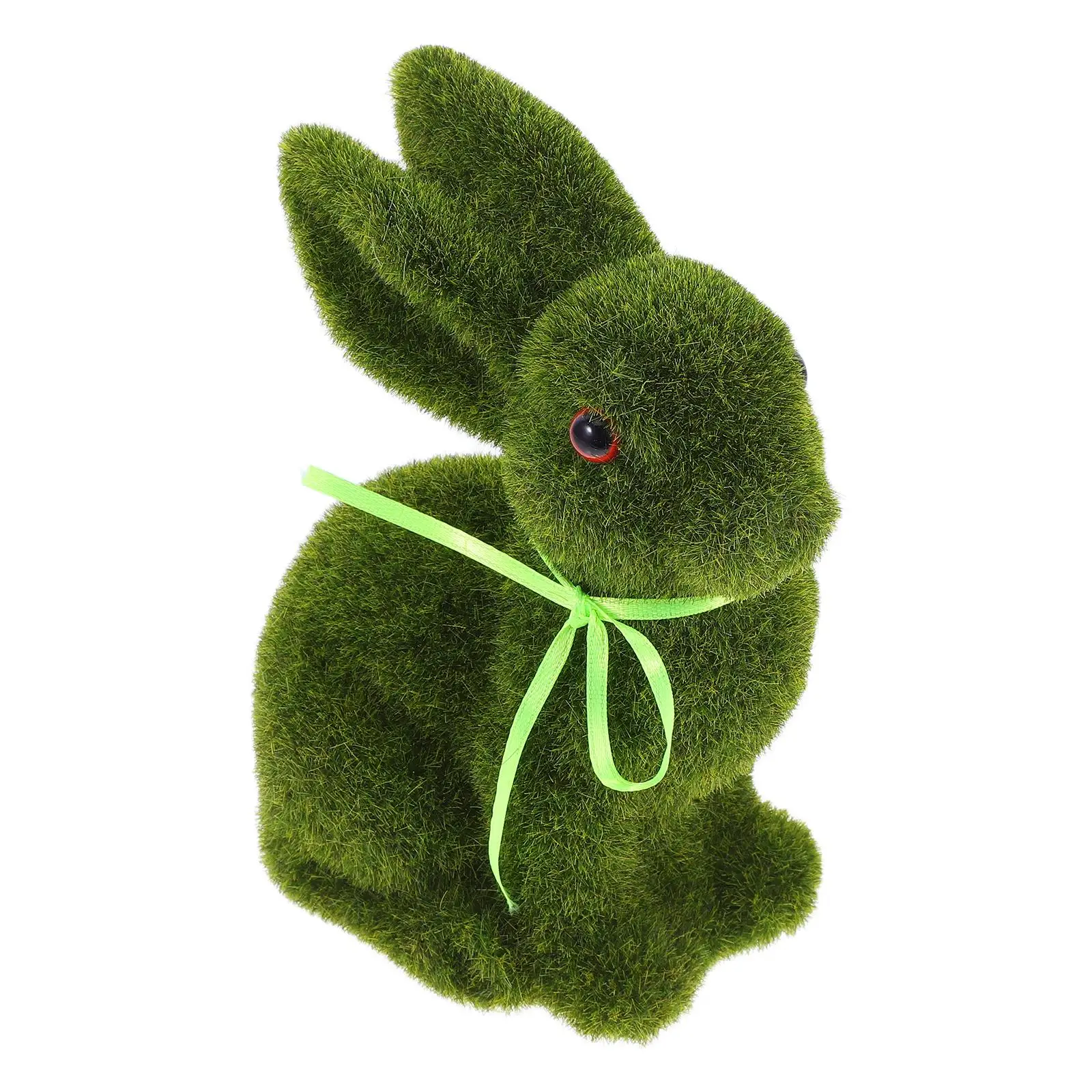 Baby Toys Decorative Flocked Bunny Rabbit Ornament Moss Party Balloon Easter Green Rabbits Office
Baby Toys Decorative Flocked Bunny Rabbit Ornament Moss Party Balloon Easter Green Rabbits Office