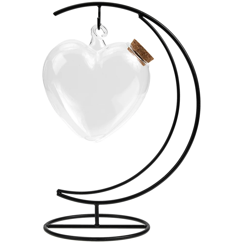 Glass Containers with Lids Hanging Heart Shape Bottle Hanging Landscape Bottle Multi function Glass Wishing Jar
Glass Containers with Lids Hanging Heart Shape Bottle Hanging Landscape Bottle Multi function Glass Wishing Jar