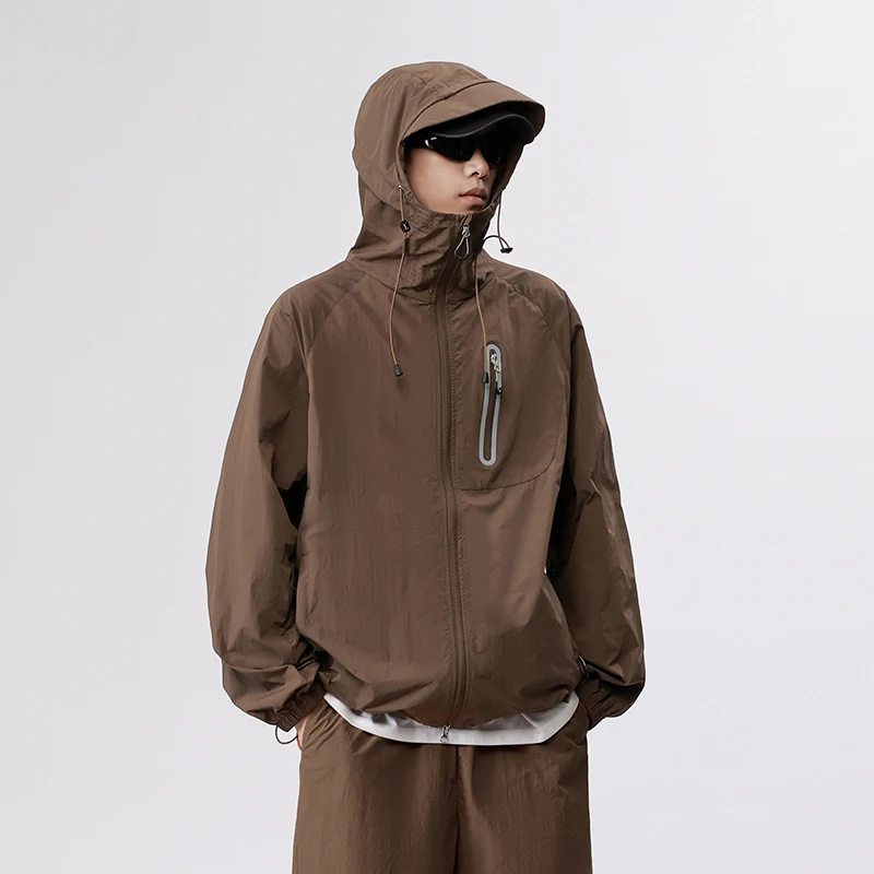 Men Summer Breathable Thin Hooded Jacket Outdoor Men Suncreen Breathable Coats Men Quick Dry Sports Fishing Jackets YF-2504
Men Summer Breathable Thin Hooded Jacket Outdoor Men Suncreen Breathable Coats Men Quick Dry Sports Fishing Jackets YF-2504