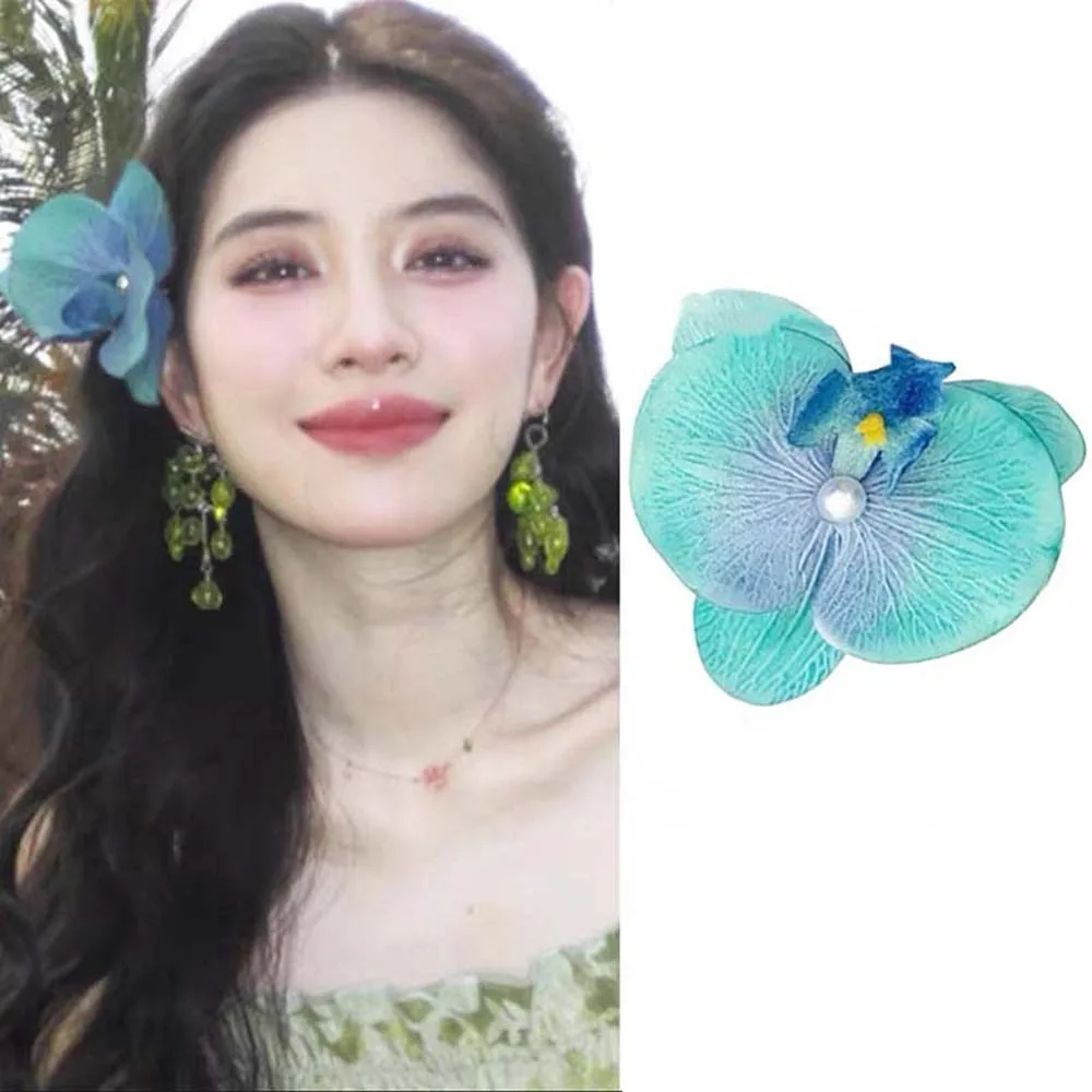 Sweet Orchid Flower Hairpin Thai Style Bohemian Style Butterfly Orchid Hair Clip Alloy Cloth Women Side Clip Gifts
Sweet Orchid Flower Hairpin Thai Style Bohemian Style Butterfly Orchid Hair Clip Alloy Cloth Women Side Clip Gifts