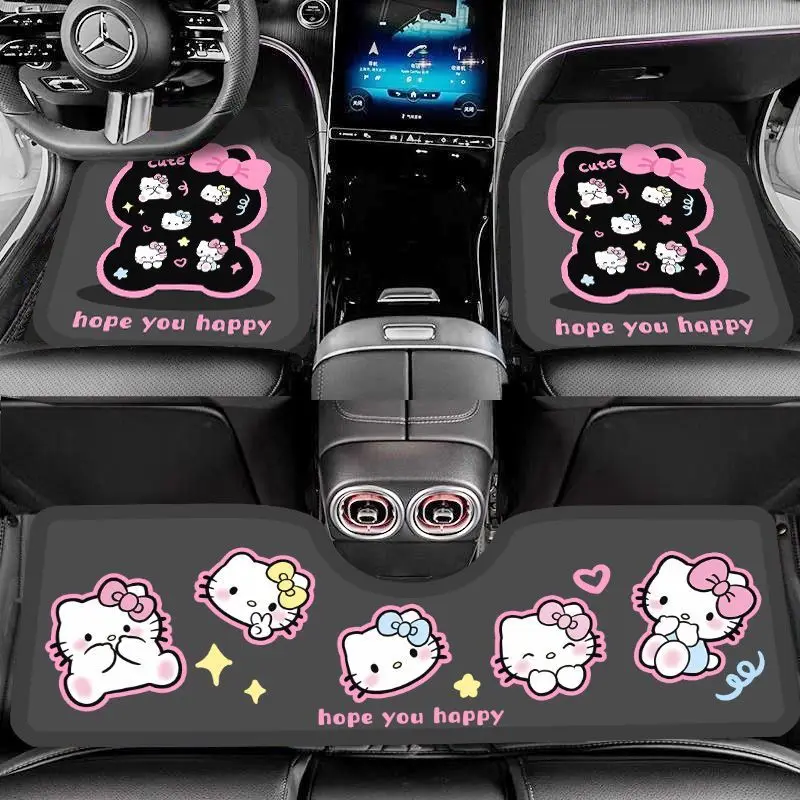 Hello Kitty Car Foot Mats Protective Pad Slip Stop Wear Resistant Cartoon Cute Sanriou Car Decoration Accessories Festival Gift
Hello Kitty Car Foot Mats Protective Pad Slip Stop Wear Resistant Cartoon Cute Sanriou Car Decoration Accessories Festival Gift