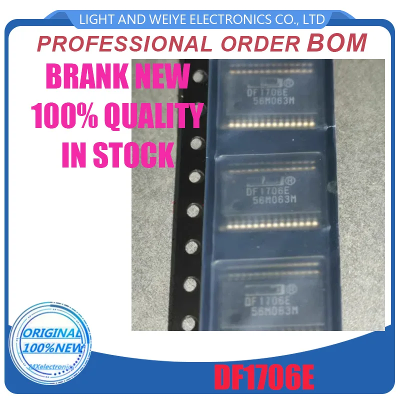 Original DF1706E DF1706 SSOP-28 IC Chip, New, In Stock, 1pc per lot
Original DF1706E DF1706 SSOP-28 IC Chip, New, In Stock, 1pc per lot