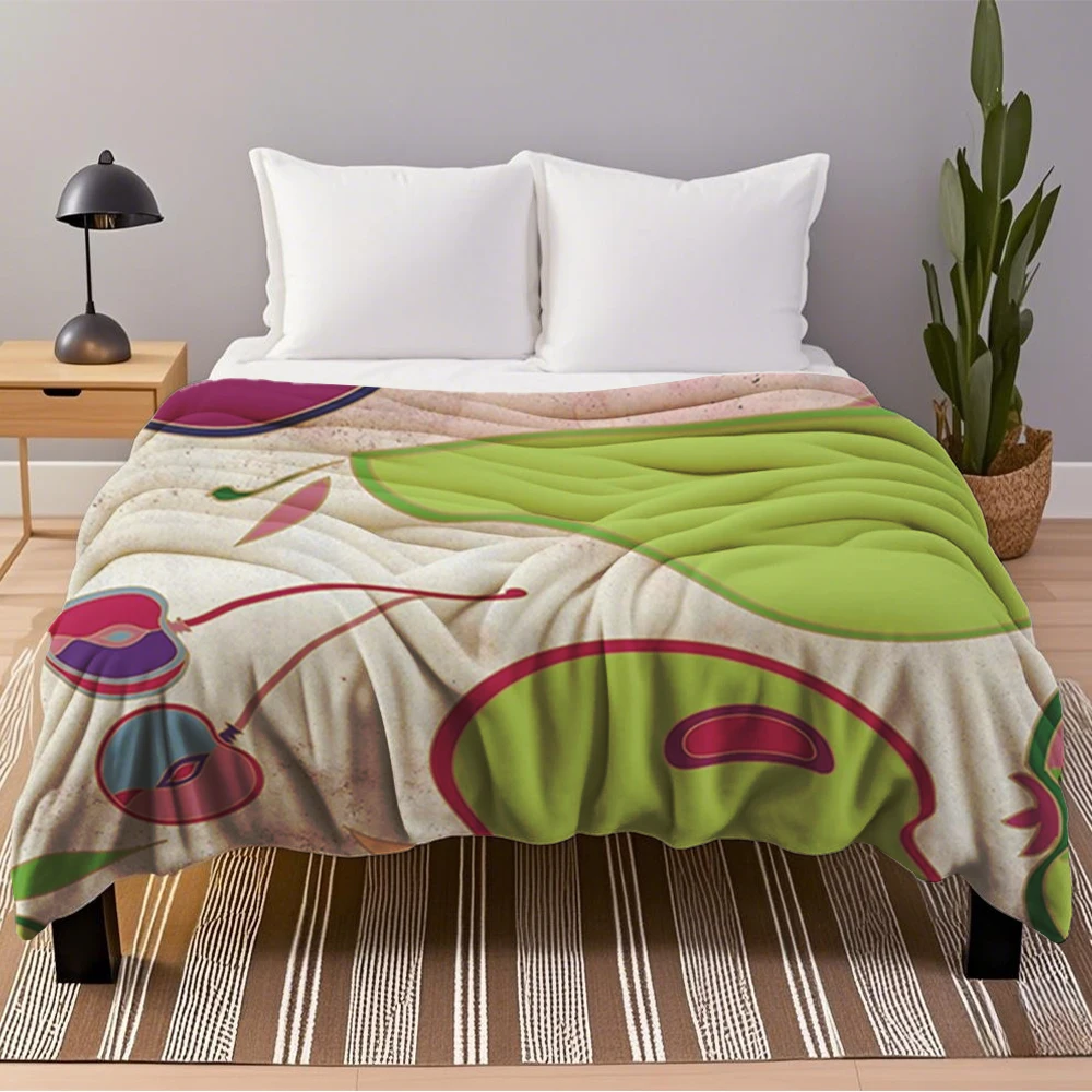 Flannel Bohemian Blanket Fruit Collection comforter bedspread breathable Pill Non shedding Blankets Perfect for Children Elderly
Flannel Bohemian Blanket Fruit Collection comforter bedspread breathable Pill Non shedding Blankets Perfect for Children Elderly