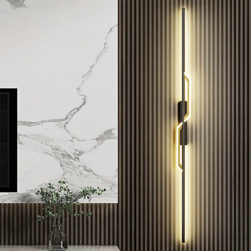 Moder LED Wall Lamp Long Strip led Wall Sconce Living Room TV Background Decor Bedroom Stair Home Indoor Lighting Fixture
Moder LED Wall Lamp Long Strip led Wall Sconce Living Room TV Background Decor Bedroom Stair Home Indoor Lighting Fixture