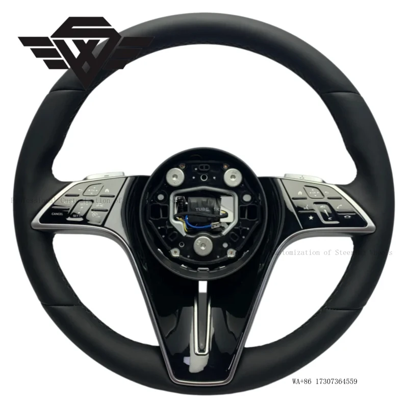 Superior Quality Round Shape Real Leather Car Steering Wheel Fit for Benz 223Y S205 GLE E Class W205 W246 Factory Customization
Superior Quality Round Shape Real Leather Car Steering Wheel Fit for Benz 223Y S205 GLE E Class W205 W246 Factory Customization