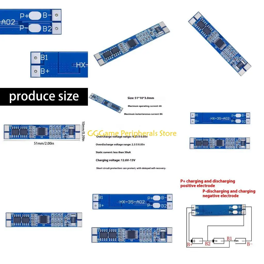 Монтажная плата зарядного устройства литиевой батареи U55B 12V 3S 18650 для резервного источника питания
Монтажная плата зарядного устройства литиевой батареи U55B 12V 3S 18650 для резервного источника питания