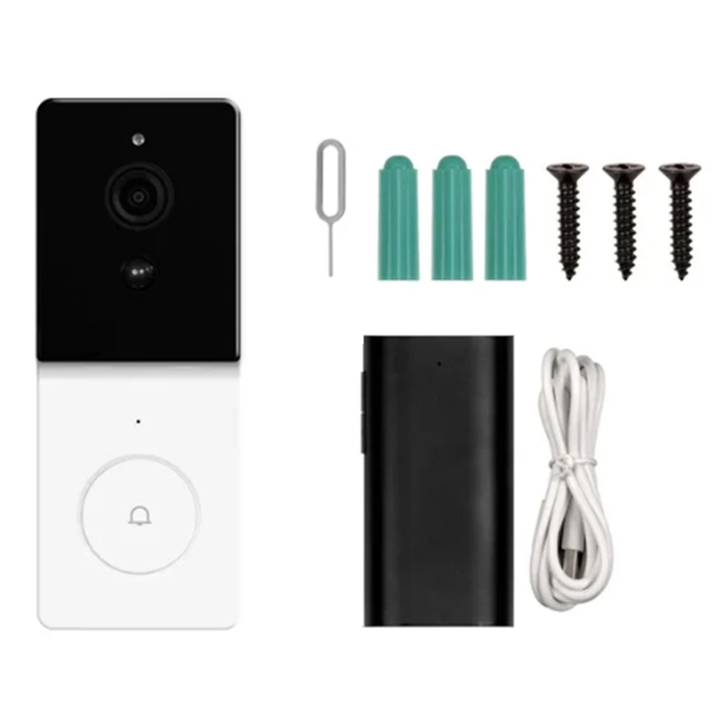 Tuya Smart Wifi Video Doorbell Camera With 2-Way Audio Intercom, Night Vision & Wireless Door Product Home Security Durable
Tuya Smart Wifi Video Doorbell Camera With 2-Way Audio Intercom, Night Vision & Wireless Door Product Home Security Durable