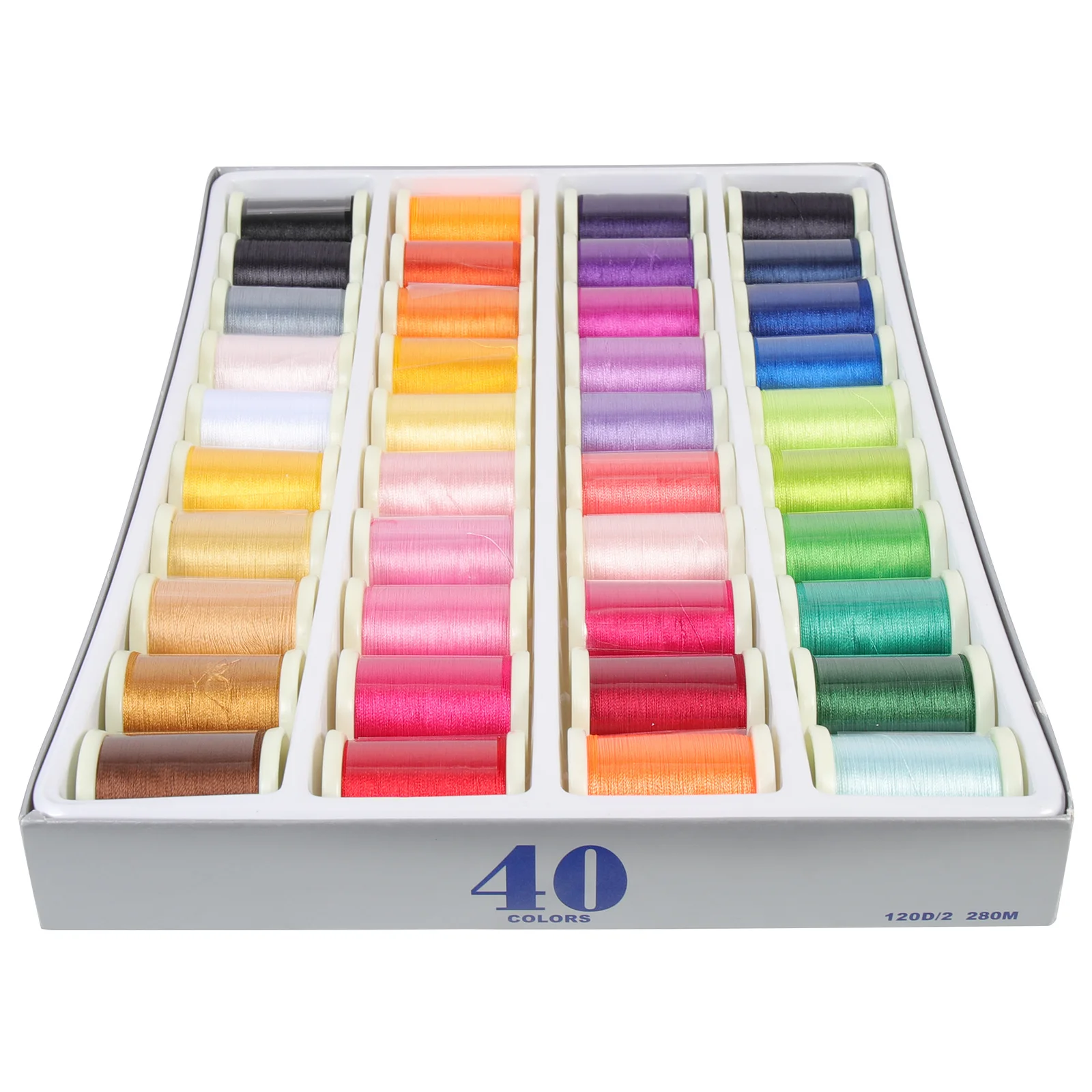 40 Rolls Embroidery Thread Set Colorful DIY Embroidery Floss Kit for Cross-Stitch Quilting Needlework Craft Hobby Supplies
40 Rolls Embroidery Thread Set Colorful DIY Embroidery Floss Kit for Cross-Stitch Quilting Needlework Craft Hobby Supplies