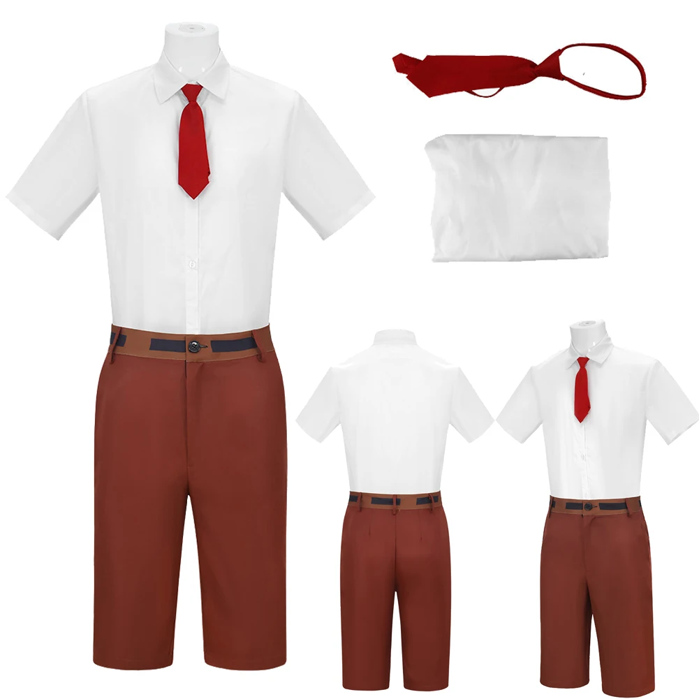 Cartoon SpongeBaby Role Bob Cosplay Men Costume Adult Boys Roleplay Disguise Outfit Necktie Pants Shirt Set Halloween Party Suit
Cartoon SpongeBaby Role Bob Cosplay Men Costume Adult Boys Roleplay Disguise Outfit Necktie Pants Shirt Set Halloween Party Suit