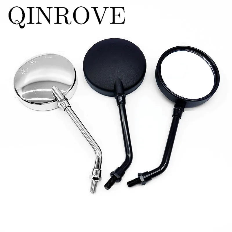 Universal Motorcycle Rear Mirrors 8/10MM Round Retro Cafe Racer Rearview Side Mirror for Honda Shadow Hornet 600 Harley 883
Universal Motorcycle Rear Mirrors 8/10MM Round Retro Cafe Racer Rearview Side Mirror for Honda Shadow Hornet 600 Harley 883