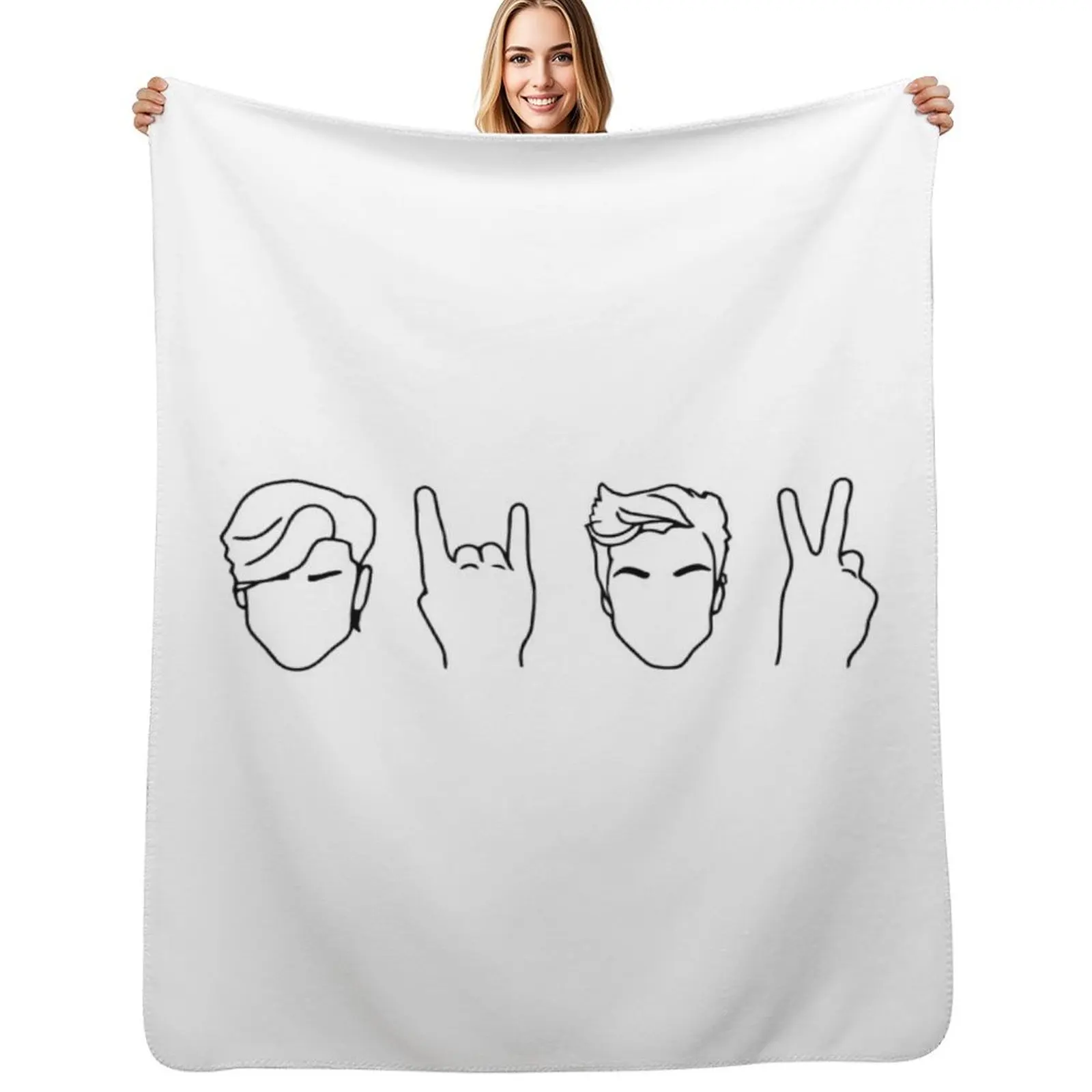 Dolan Twins White Logo Throw Blanket Personalized Gift Moving Thin Blanket
Dolan Twins White Logo Throw Blanket Personalized Gift Moving Thin Blanket