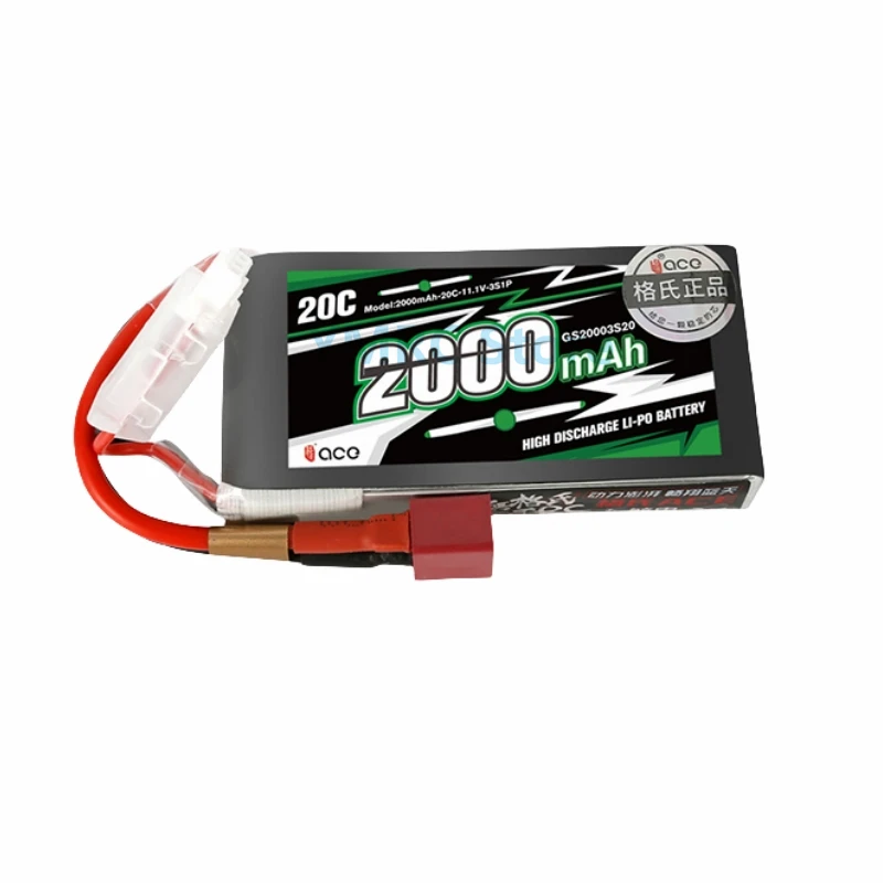 2PCS Gens ACE 2000mAh 20C 7.4V/11.1V 2S1P/3S1P Lipo Battery With T-Plug for FPV Racing Drone Helicopter Airplanes
2PCS Gens ACE 2000mAh 20C 7.4V/11.1V 2S1P/3S1P Lipo Battery With T-Plug for FPV Racing Drone Helicopter Airplanes
