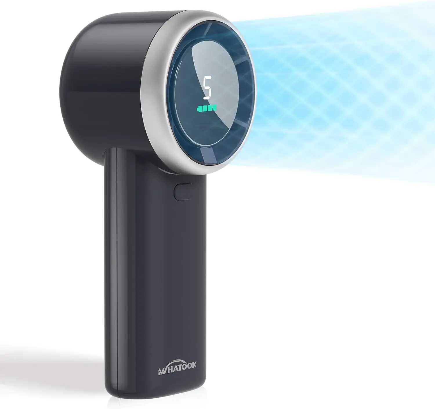 Portable Handheld Mini Fan: High Speed, 10H Battery, USB Rechargeable, Travel Essential (Black)
Portable Handheld Mini Fan: High Speed, 10H Battery, USB Rechargeable, Travel Essential (Black)