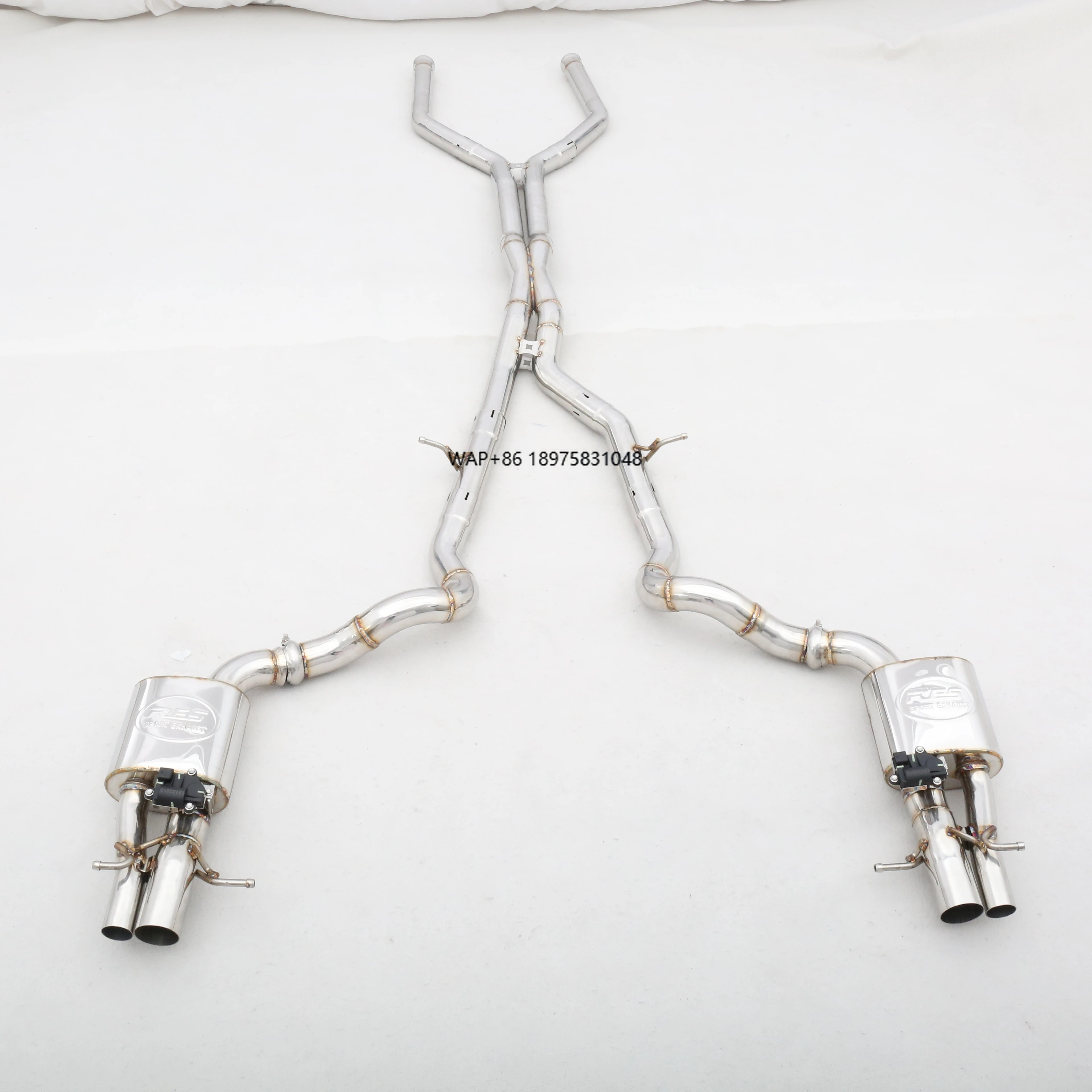 OEM Custom 4.0TT M177 Exhaust System Stainless Steel/Titanium Valved Exhaust Pipes for
OEM Custom 4.0TT M177 Exhaust System Stainless Steel/Titanium Valved Exhaust Pipes for