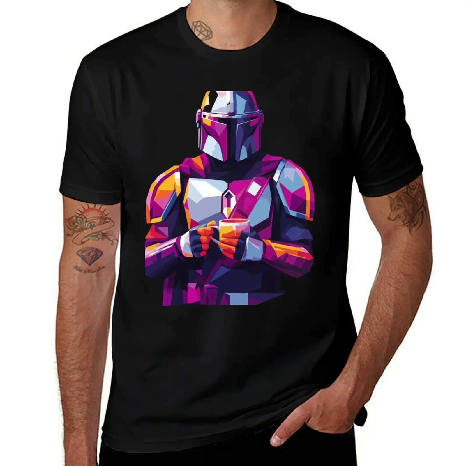 Mandalorian Coffee Vibes T-Shirt plain quick-drying summer 2025 plus size tops men graphic t shirts
Mandalorian Coffee Vibes T-Shirt plain quick-drying summer 2025 plus size tops men graphic t shirts