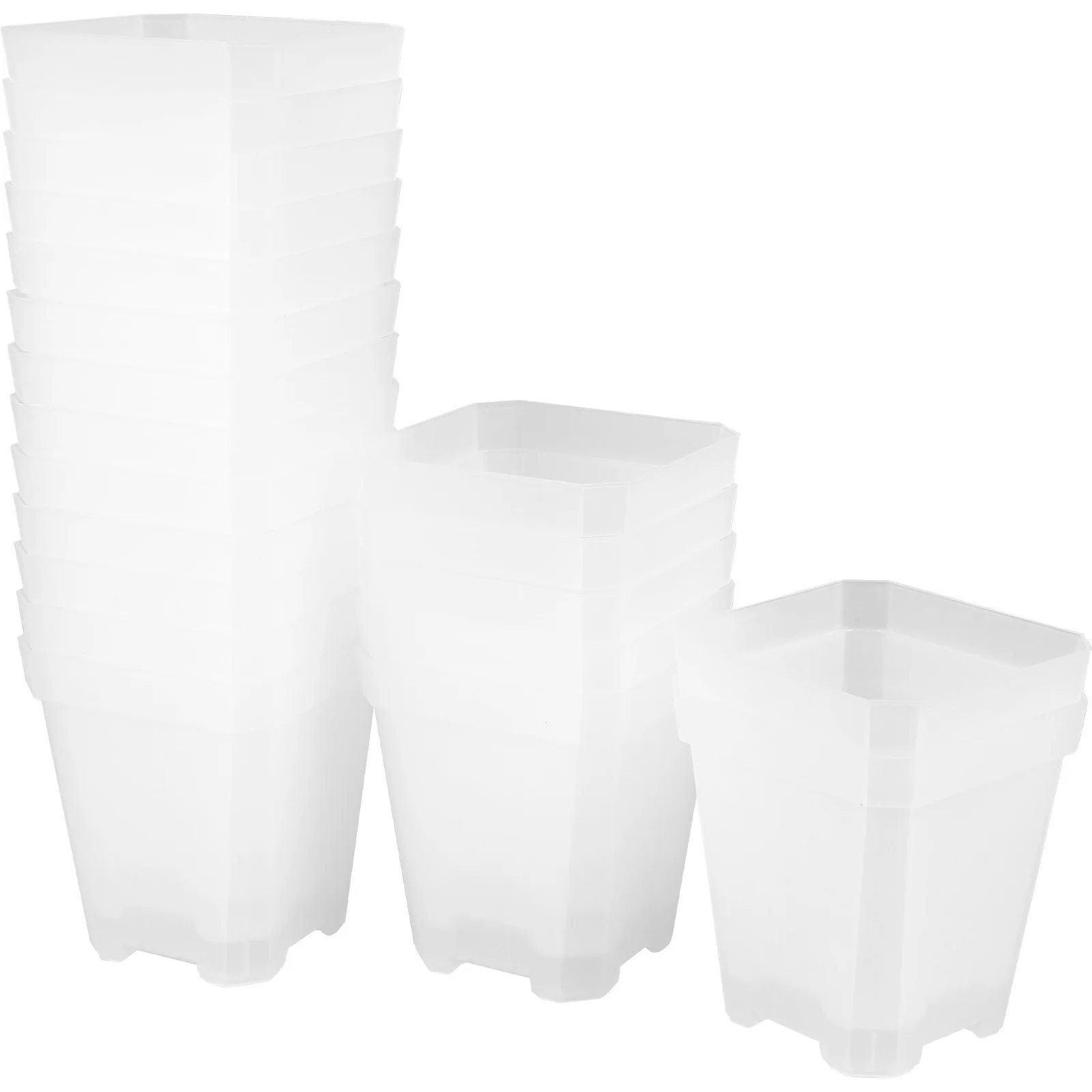 20pcs Small Plastic Plant Pots 3.5 Inch Succulent Nursery Containers Garden Flowerpot Outdoor Planting Pots Drainage Holes Home
20pcs Small Plastic Plant Pots 3.5 Inch Succulent Nursery Containers Garden Flowerpot Outdoor Planting Pots Drainage Holes Home