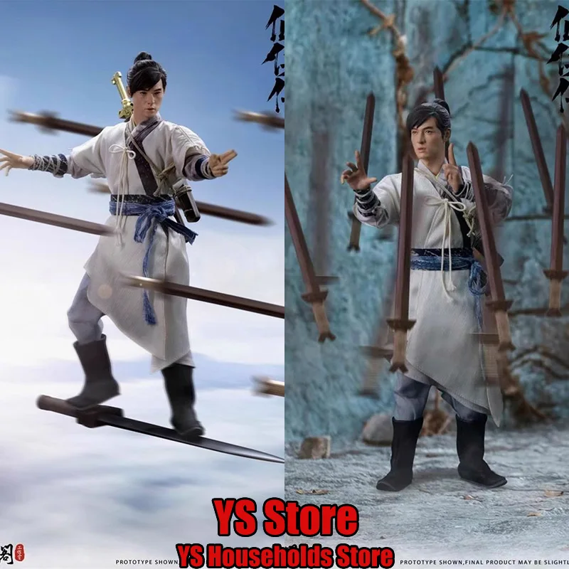 JF STUDIO 1/6 Hu Ge Ancient Style Man Action Figure Chinese Paladin Sword and Fairy Li Xiaoyao Cloth 12" Full Set Soldier Model
JF STUDIO 1/6 Hu Ge Ancient Style Man Action Figure Chinese Paladin Sword and Fairy Li Xiaoyao Cloth 12" Full Set Soldier Model