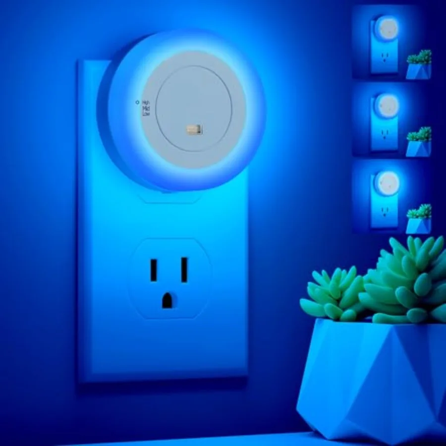 LED Night Light, Dimmable Plug-in Dusk to Dawn Sensor Hallway Lights, Smart Nightlight for Bathroom, Bedroom, Adults and Room,
LED Night Light, Dimmable Plug-in Dusk to Dawn Sensor Hallway Lights, Smart Nightlight for Bathroom, Bedroom, Adults and Room,
