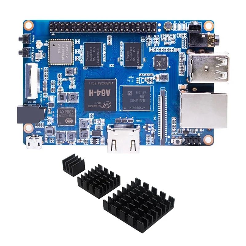 Для Banana Pi BPI-M64 макетная плата + радиатор A64 2 ГБ DDR3 8G EMMC 1000 Мбит/с Wi-Fi + BT Поддержка для Linux Raspberry Pi
Для Banana Pi BPI-M64 макетная плата + радиатор A64 2 ГБ DDR3 8G EMMC 1000 Мбит/с Wi-Fi + BT Поддержка для Linux Raspberry Pi