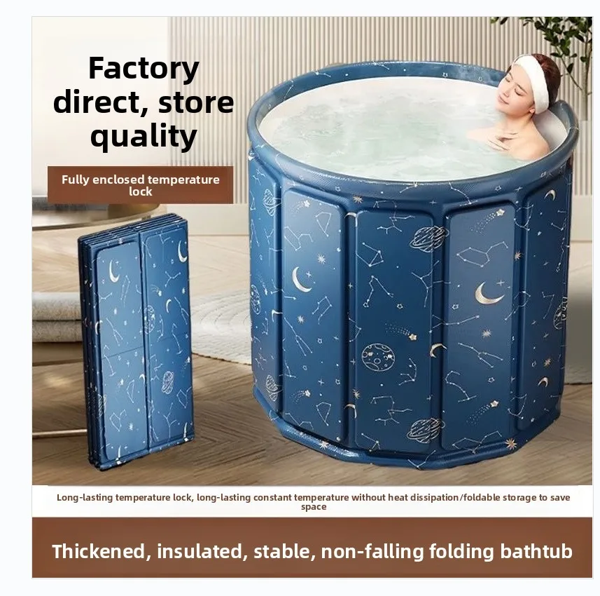 WW household installation-free bath bucket, large seven-layer thickened padded folding bath bucket for adults
WW household installation-free bath bucket, large seven-layer thickened padded folding bath bucket for adults