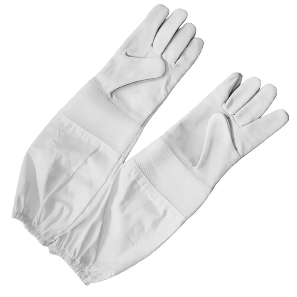 1 Pair Beekeeping Gloves Premium Beekeeper's Glove Long Protective Gloves Size XXL (White)
1 Pair Beekeeping Gloves Premium Beekeeper's Glove Long Protective Gloves Size XXL (White)