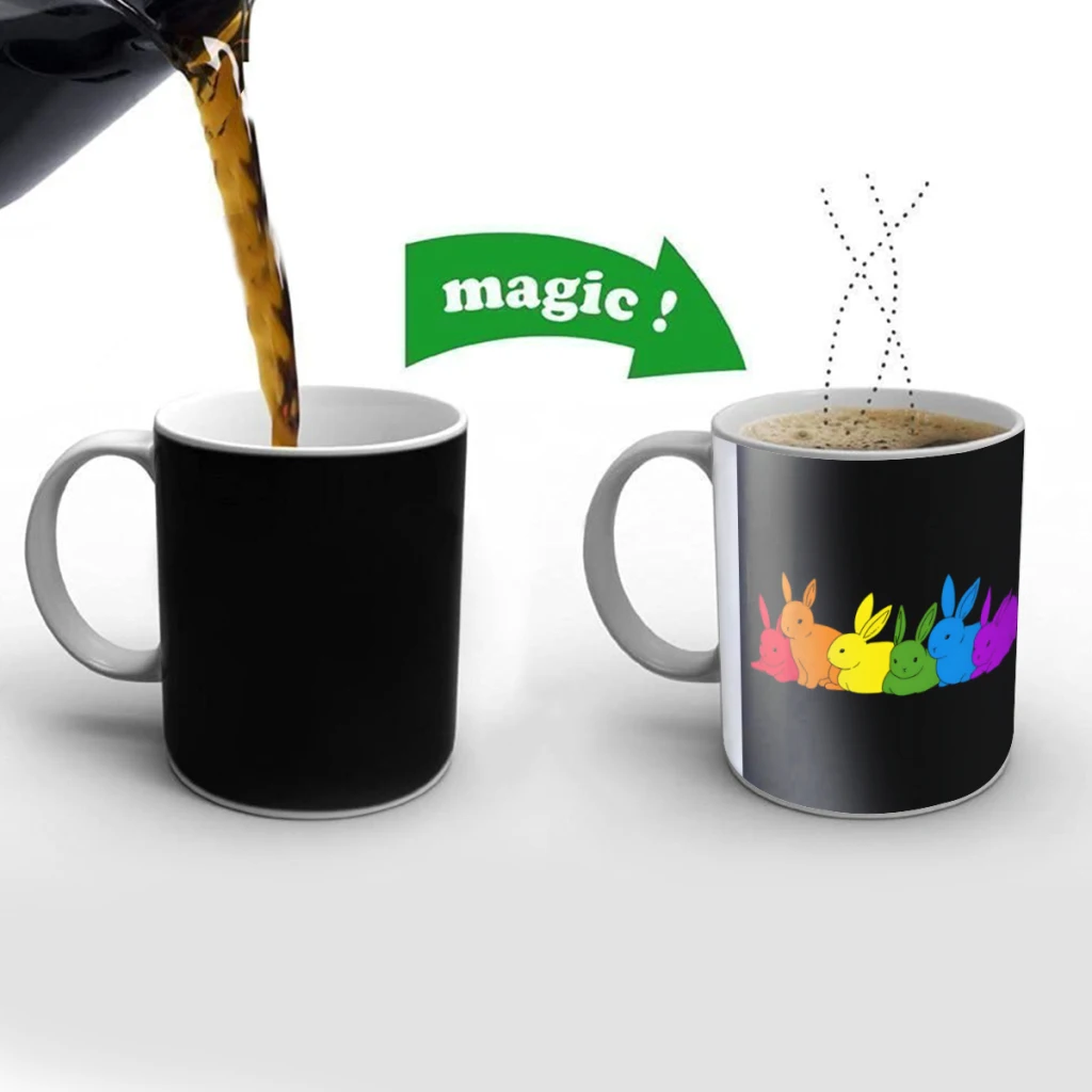 Love is for everybunny Creativity Change Color Chang mug Ceramic mug Hot Coffee Cup Breakfast Cup Mug Friend Gift
Love is for everybunny Creativity Change Color Chang mug Ceramic mug Hot Coffee Cup Breakfast Cup Mug Friend Gift