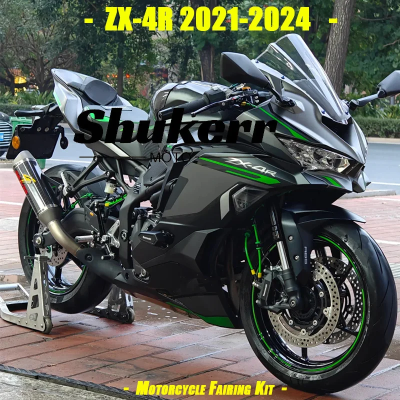 Shukerr Moto New Abs Plastics Injection Motorcycle Fairing Kit Fit for Kawasaki Ninja Zx25R Zx4R Zx4Rr 2021-2024 21 22 23 24
Shukerr Moto New Abs Plastics Injection Motorcycle Fairing Kit Fit for Kawasaki Ninja Zx25R Zx4R Zx4Rr 2021-2024 21 22 23 24