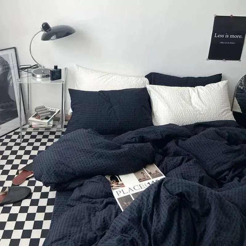 Ins Style Duvet Cover Minimalist Solid Color Mix Match Small Bubble Duvet Cover Four Piece Bedding Set Bed Sheets Three Piece
Ins Style Duvet Cover Minimalist Solid Color Mix Match Small Bubble Duvet Cover Four Piece Bedding Set Bed Sheets Three Piece