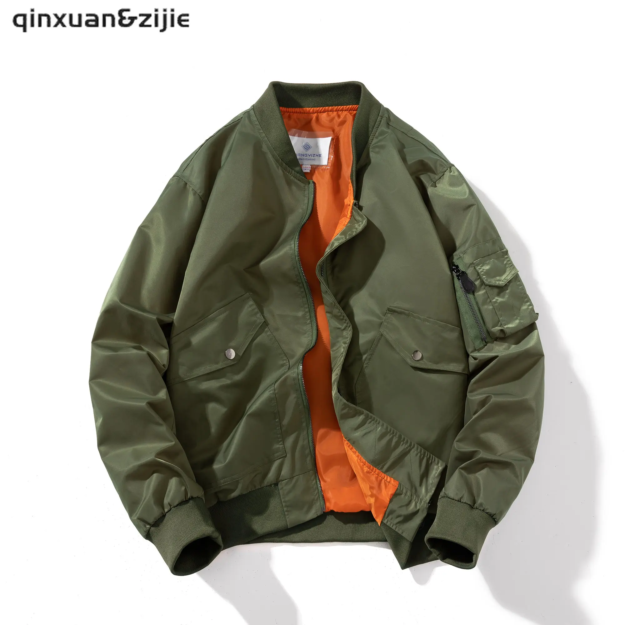 Men Vintage Pilot Jackets Zip Fly Padded Army Bomber Jacket Coat Autumn Winter Solid Male Military Motorcycle Jackets
Men Vintage Pilot Jackets Zip Fly Padded Army Bomber Jacket Coat Autumn Winter Solid Male Military Motorcycle Jackets