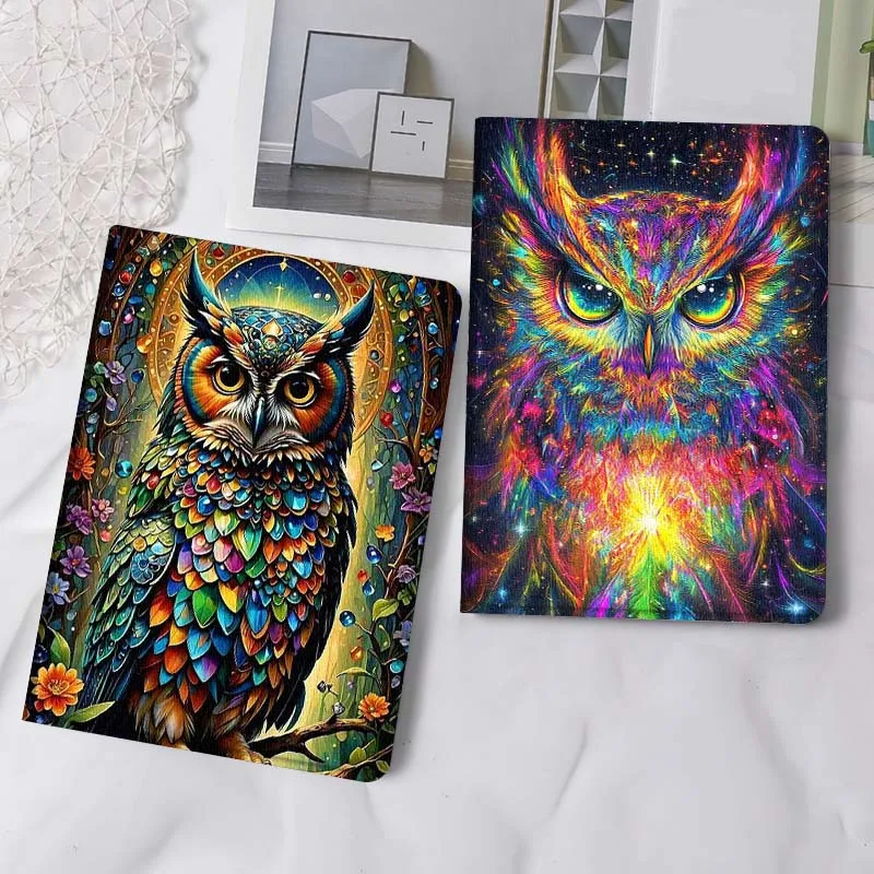 Colorful Owl Sparkling Art Gift For iPad Pro Air Mini 2 3 4 5 6 7 6th 7th 10th 11th 10.2 9.7 10.5 11 Foldable Tablet Case
Colorful Owl Sparkling Art Gift For iPad Pro Air Mini 2 3 4 5 6 7 6th 7th 10th 11th 10.2 9.7 10.5 11 Foldable Tablet Case