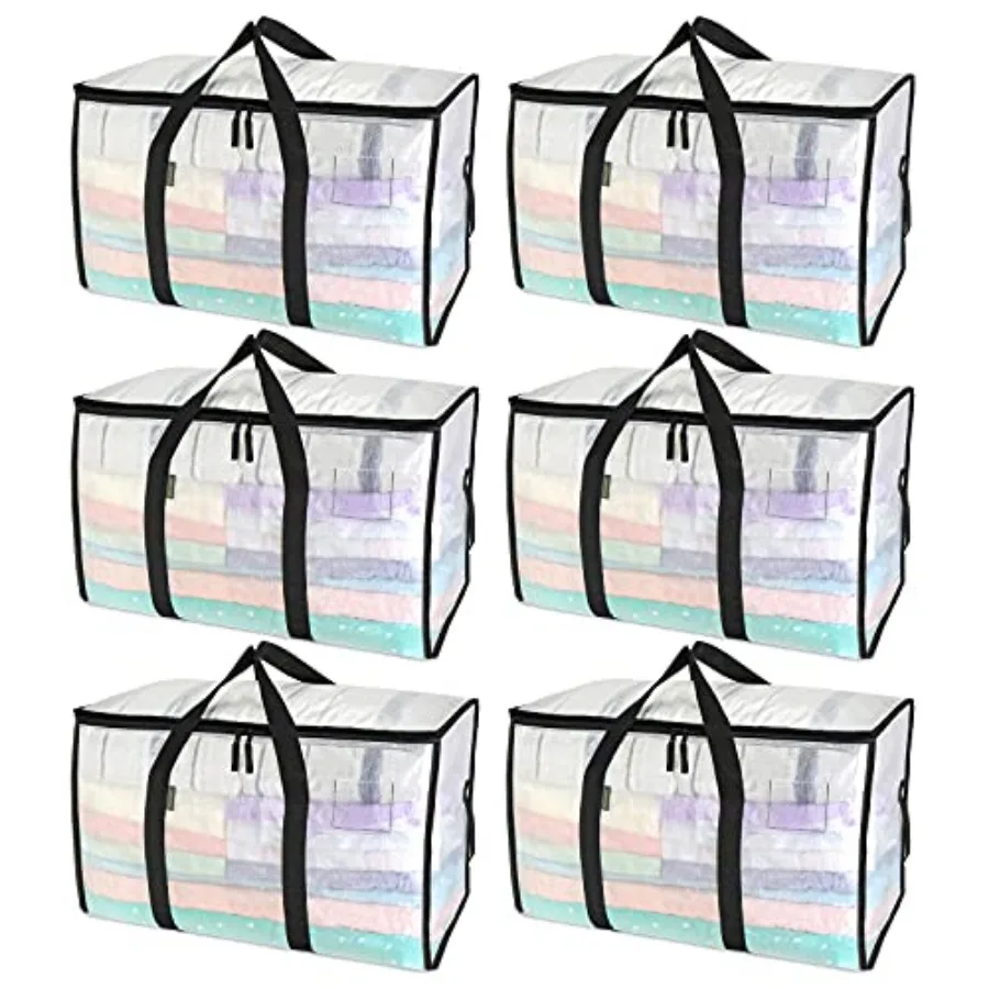Oversized Moving Bags with Reinforced Handles, Heavy-Duty Storage Tote for Clothes, Moving Supplies
Oversized Moving Bags with Reinforced Handles, Heavy-Duty Storage Tote for Clothes, Moving Supplies