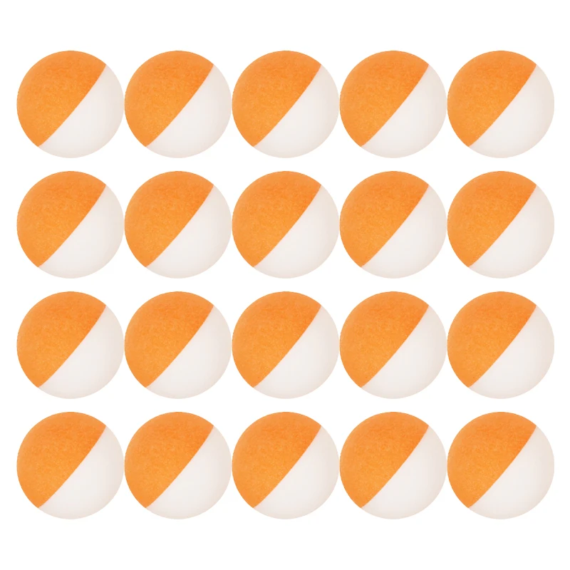 Seamed BI Color Table Tennis Balls Orange and White 40+ New Material ABS Ping Pong Ball for Training Durable Entertainment Ball
Seamed BI Color Table Tennis Balls Orange and White 40+ New Material ABS Ping Pong Ball for Training Durable Entertainment Ball