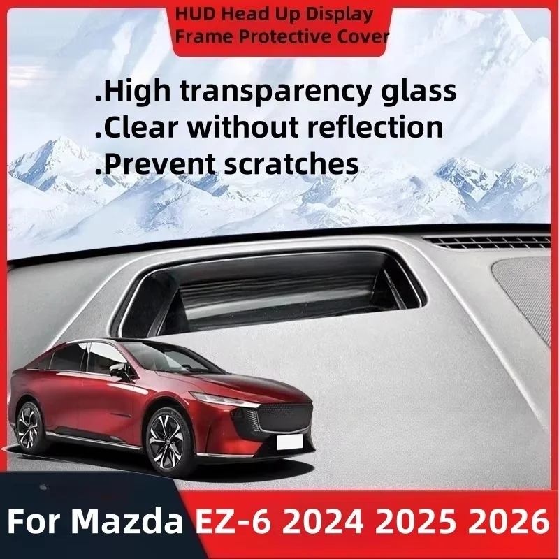Автомобильный HUD-дисплей, защитный чехол для Mazda EZ-6 J90A 2024 2025 2026, светоотражающий проекционный экран, пылезащитные аксессуары
Автомобильный HUD-дисплей, защитный чехол для Mazda EZ-6 J90A 2024 2025 2026, светоотражающий проекционный экран, пылезащитные аксессуары
