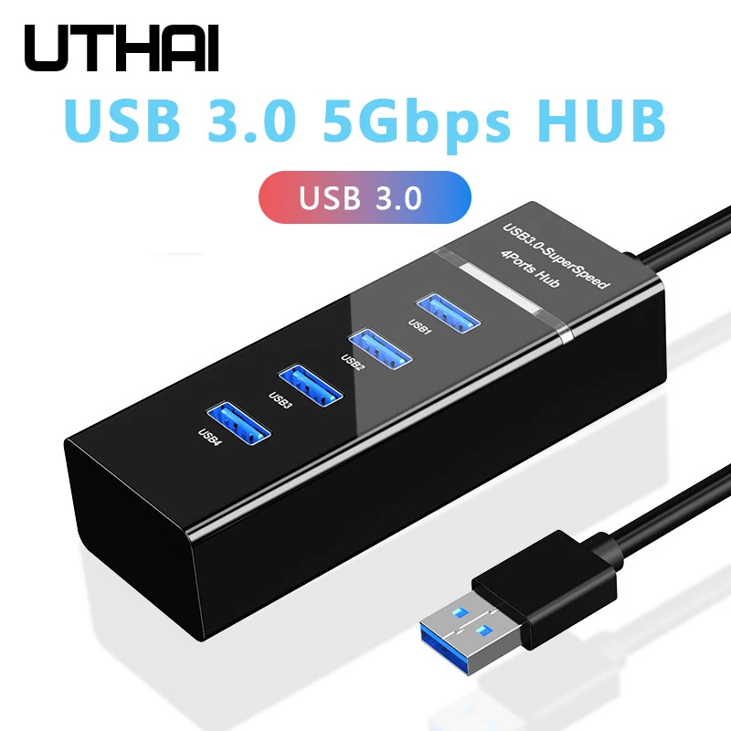 UTHAI 4-портовый высокоскоростной концентратор USB 3.0 5 Гбит/с для ноутбука, разветвитель-адаптер для аксессуаров для ПК, расширитель
UTHAI 4-портовый высокоскоростной концентратор USB 3.0 5 Гбит/с для ноутбука, разветвитель-адаптер для аксессуаров для ПК, расширитель