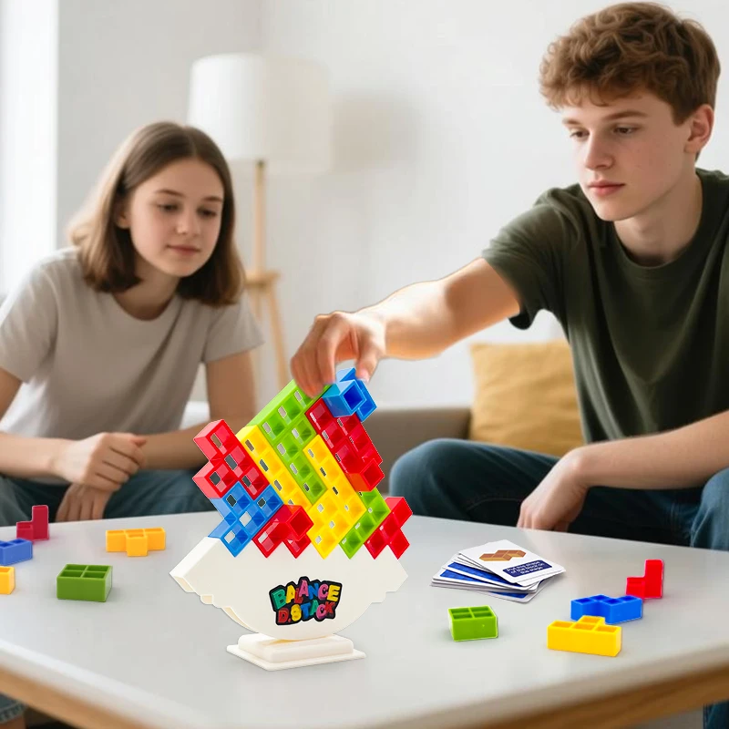 Настольная игра Tetra Tower Balance Stacking Blocks, развивающая игра Монтессори для детей и взрослых, семейная настольная игрушка для вечеринок, подарок
Настольная игра Tetra Tower Balance Stacking Blocks, развивающая игра Монтессори для детей и взрослых, семейная настольная игрушка для вечеринок, подарок